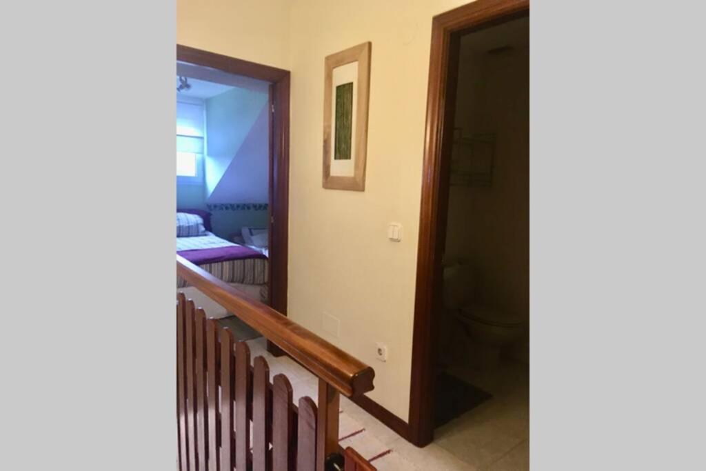 Duplex A Pie De Playa Con Piscina Y Tenis Tobes y Rahedo Buitenkant foto